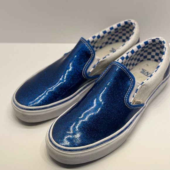 Vans sparkle slip on shoes size 10M - Picture 1 of 9